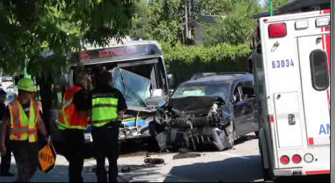 Man Dies After Crash Between Bus And SUV In Burnaby - BC | Globalnews.ca