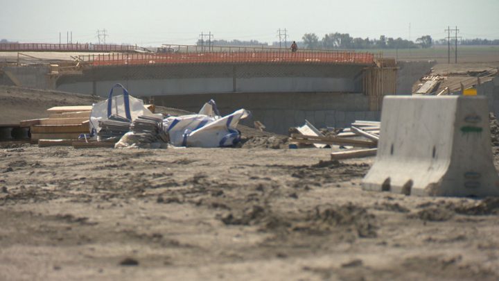 With just over 250 workers currently on site, construction of phase two of the Regina Bypass is well underway.