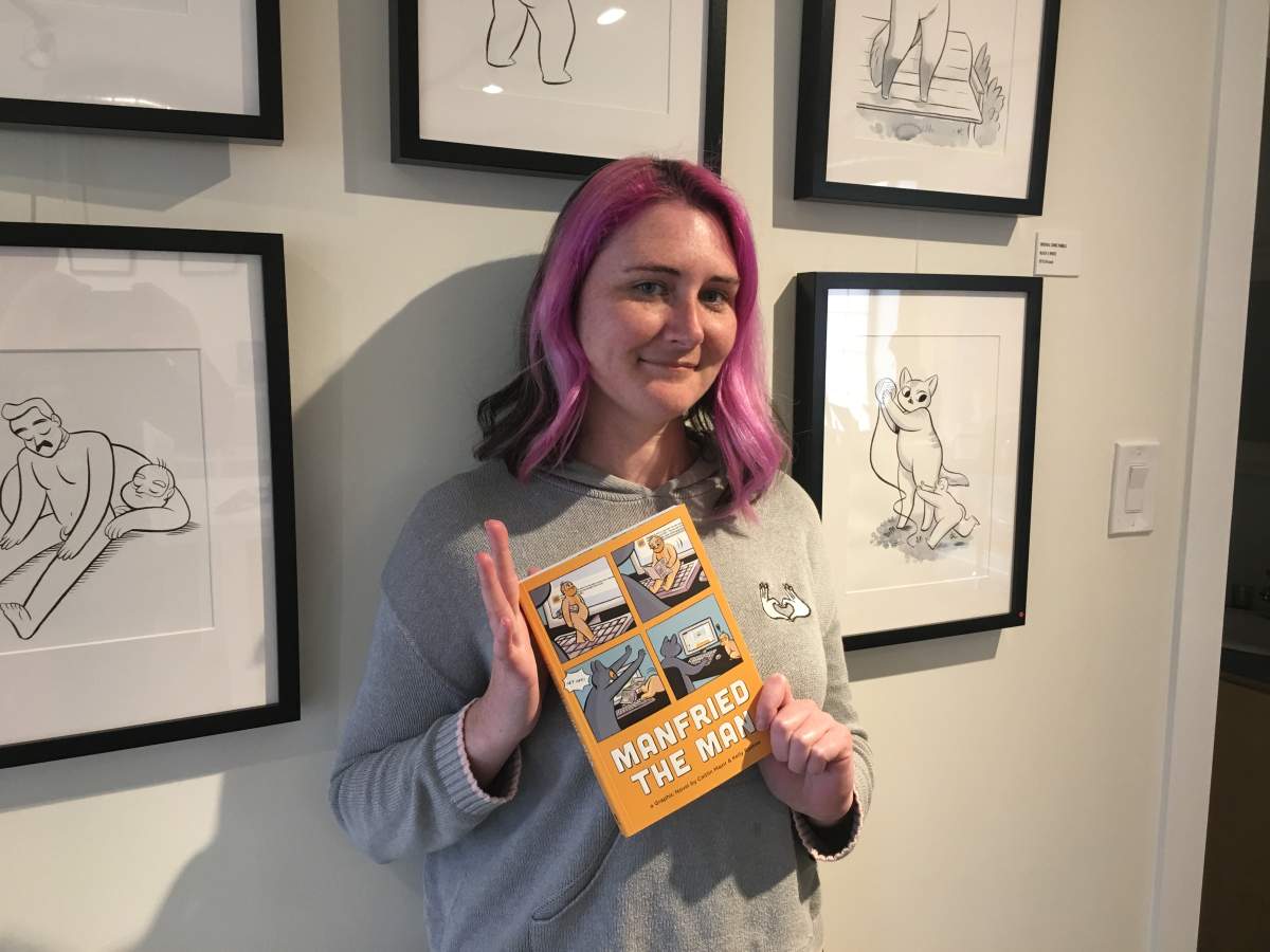 Caitin Major, a comic artist who lives in Toronto, wants to shift a stereotype on its head.