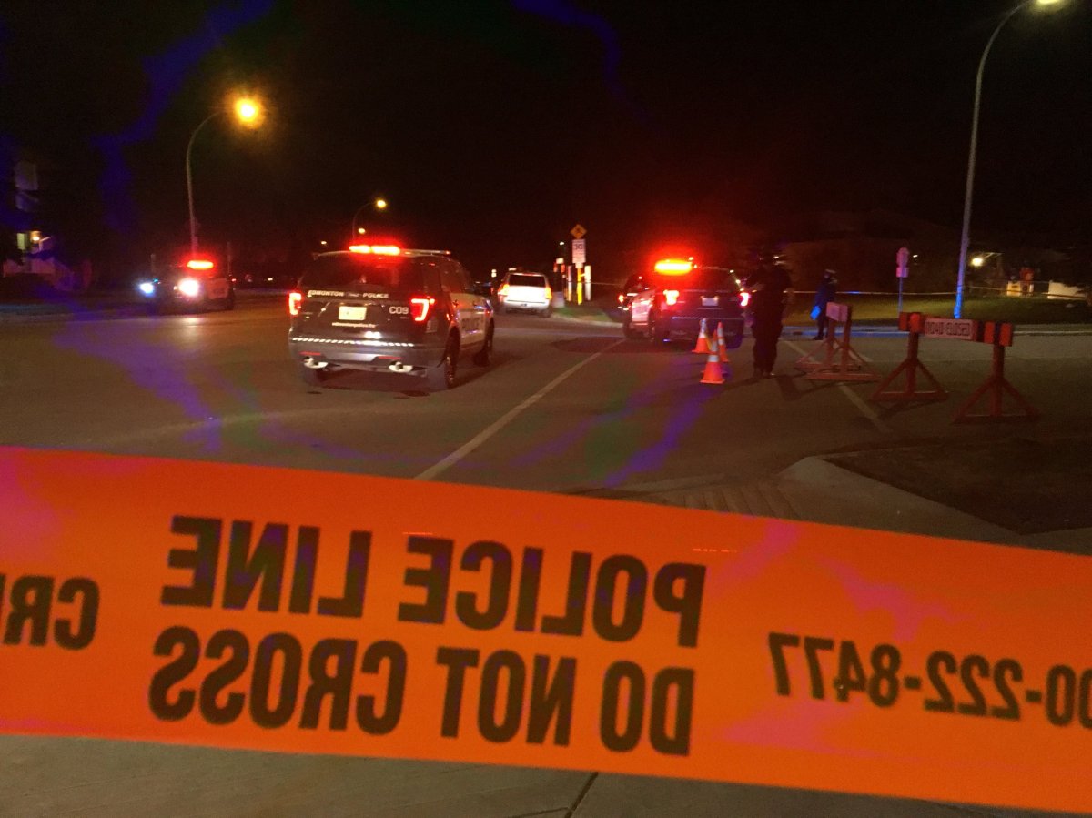 Edmonton Police Service homicide detectives are investigating after an injured man was found in a school yard near 172 Street and 64 Avenue in the Callingwood area, and later pronounced dead. May 17, 2018.