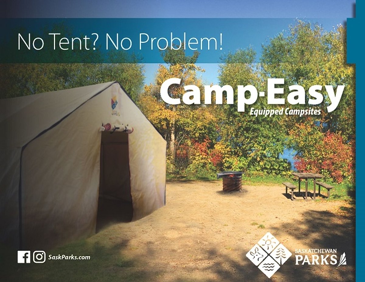 Whether you’re brand new to camping, or looking for total convenience this camping season, you’ll be pleased to hear that Saskatchewan has welcomed Camp-Easy equipped campsites in three provincial parks.