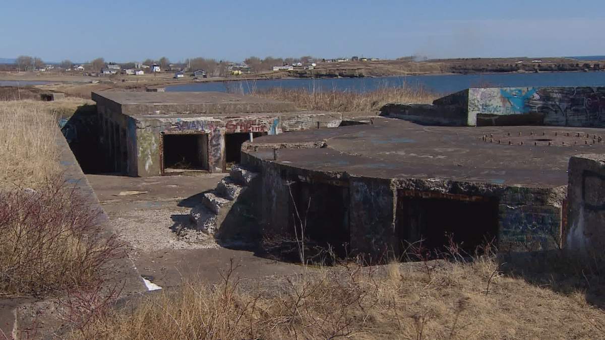 The proposed park site includes Chapel Point Battery, an area steeped in military history.
