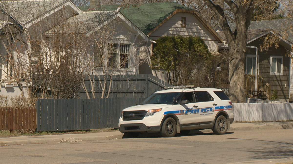 An RPS cruiser in Regina's North Central neighbourhood.