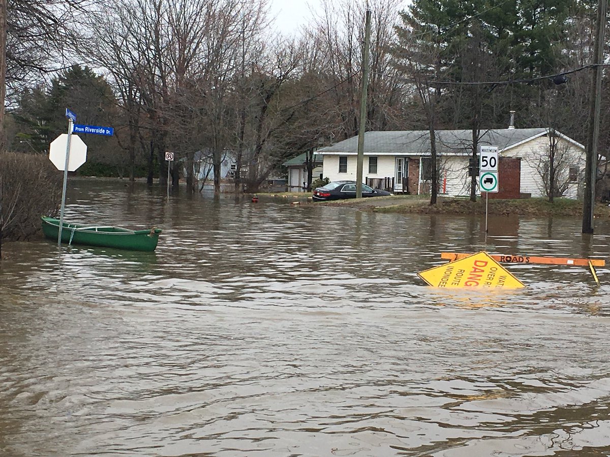 Flooding Forces Evacuations In Some Communities Along Saint John River ...