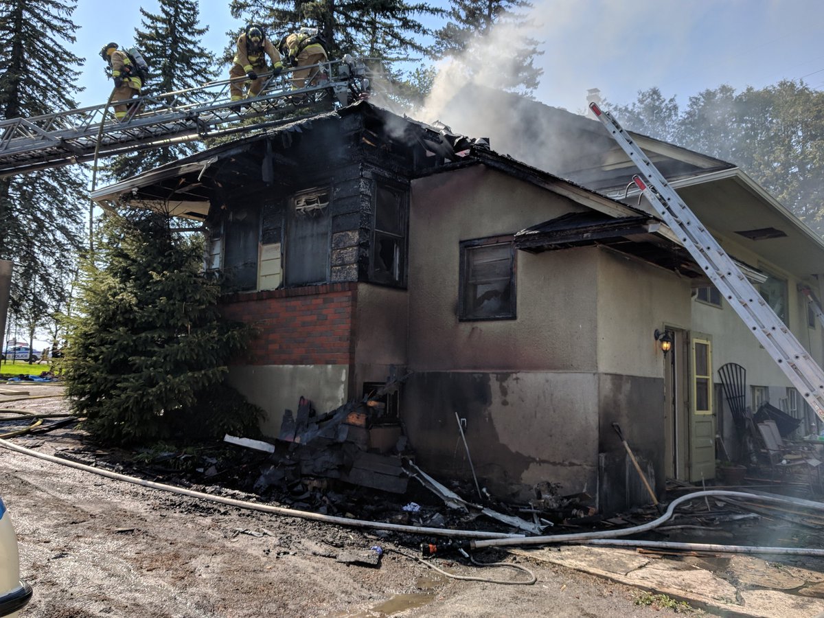 Ottawa Fire Services extinguished a two-alarm fire at a home on Prince of Wales Drive on Wednesday.