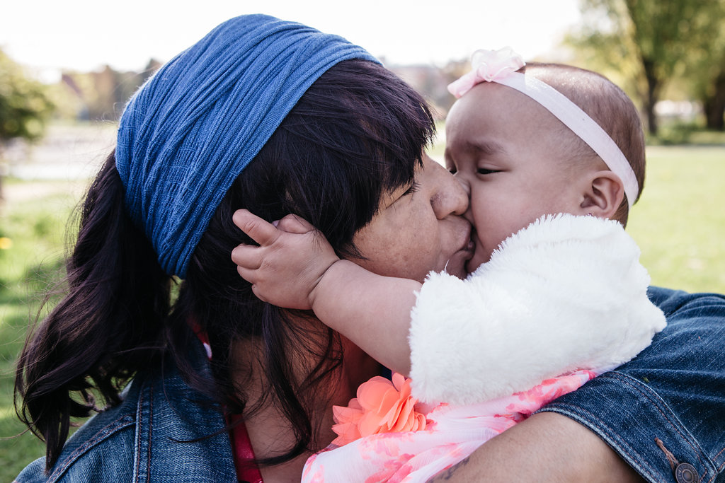 Deanna and her daughter Christa. Credit: Aimee Odegard/Welcome Here