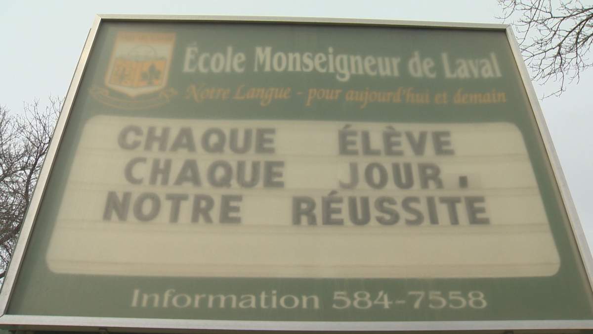 Ecole Monseigneur de Laval's primary school.