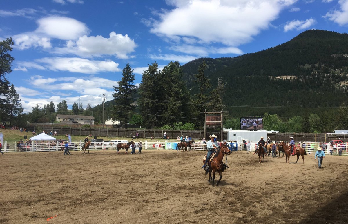 The Falkland Stampede is marking its 100th anniversary. The three-day rodeo started out as a community picnic to mark the end of World War I. 