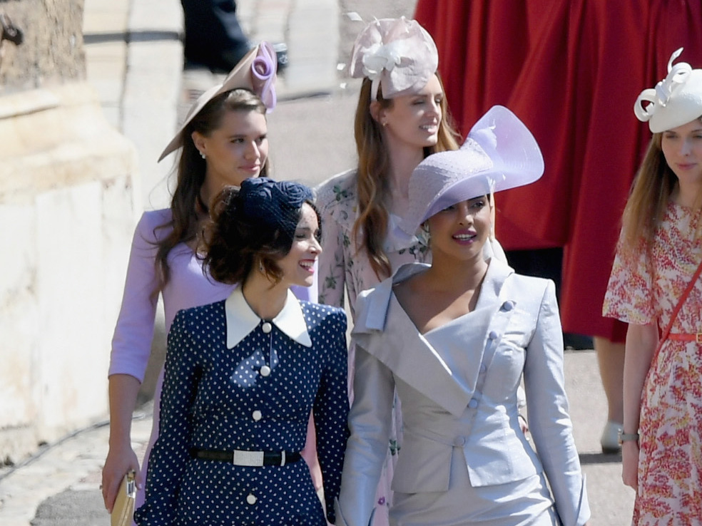 Royal wedding fascinators this time around were a lesson in quiet elegance - image