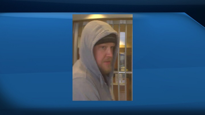 A photo of the man Calgary police are hoping to identify in relation to a robbery that happened on Sunday, April 29.