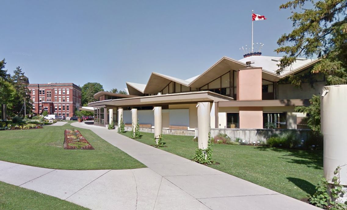 The Festival Theatre in Stratford, Ont., was evacuated on Monday.