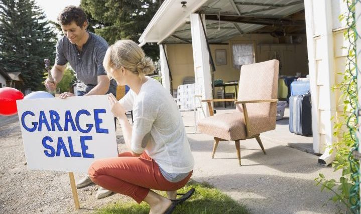 Regina and Saskatoon residents are being told not to hold garage or yard sales amid the coronavirus pandemic.
