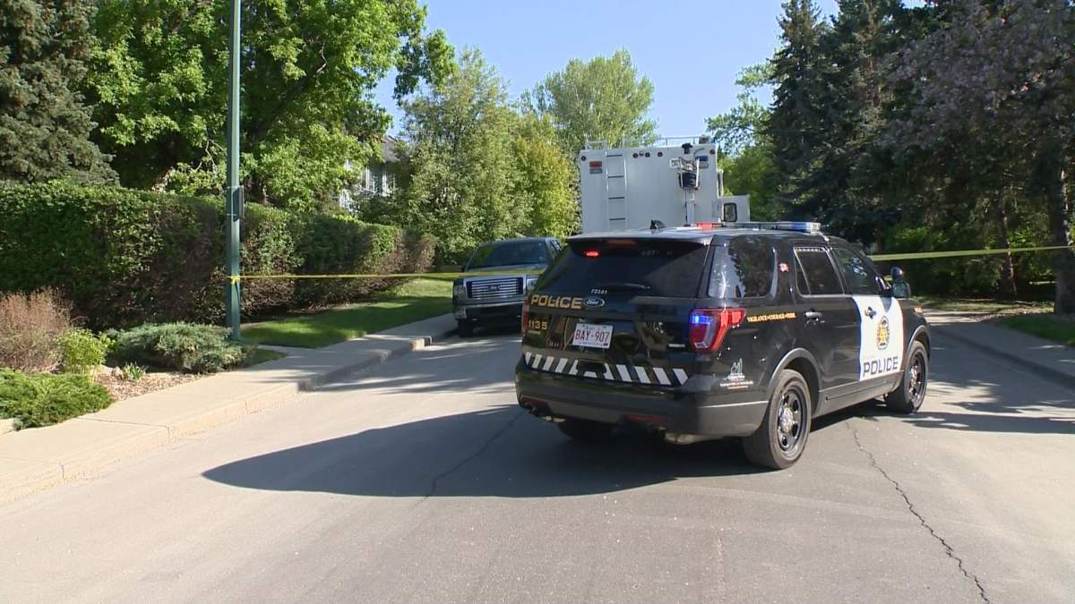 Several homes evacuated as Calgary police investigate grenade found in backyard - image