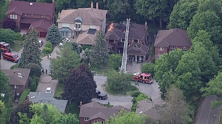 A house fire in Scarborough left one dead and three injured early Wednesday.