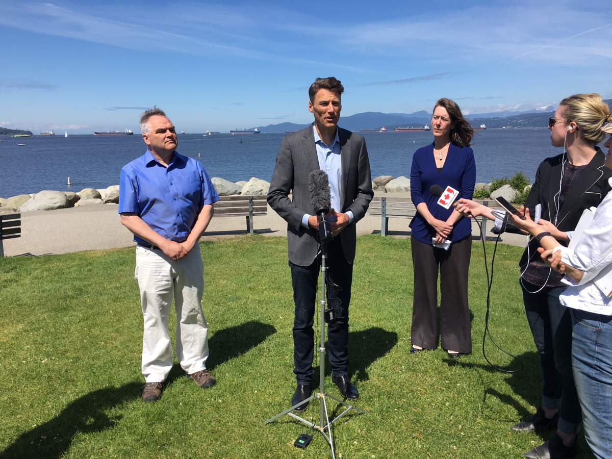 Vancouver Mayor Gregor Robertson says the City of Vancouver is still waiting for compensation for the 2015 spill in English Bay.