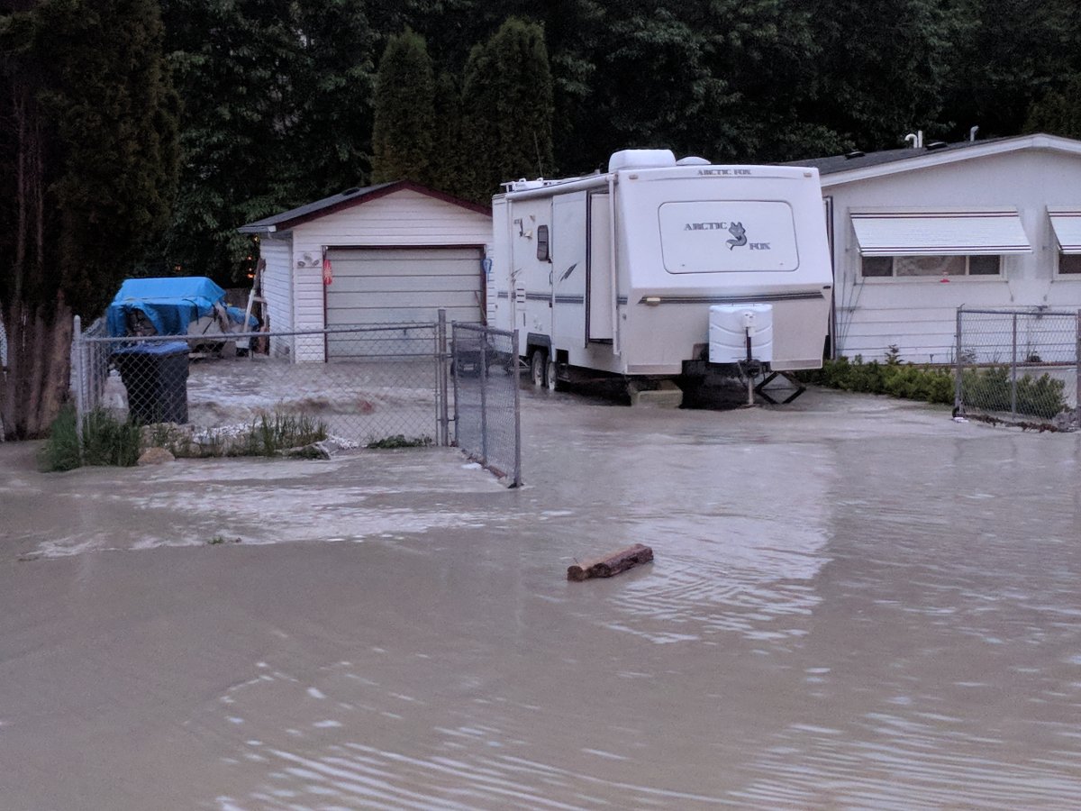 Floods and washouts in the Okanagan - image