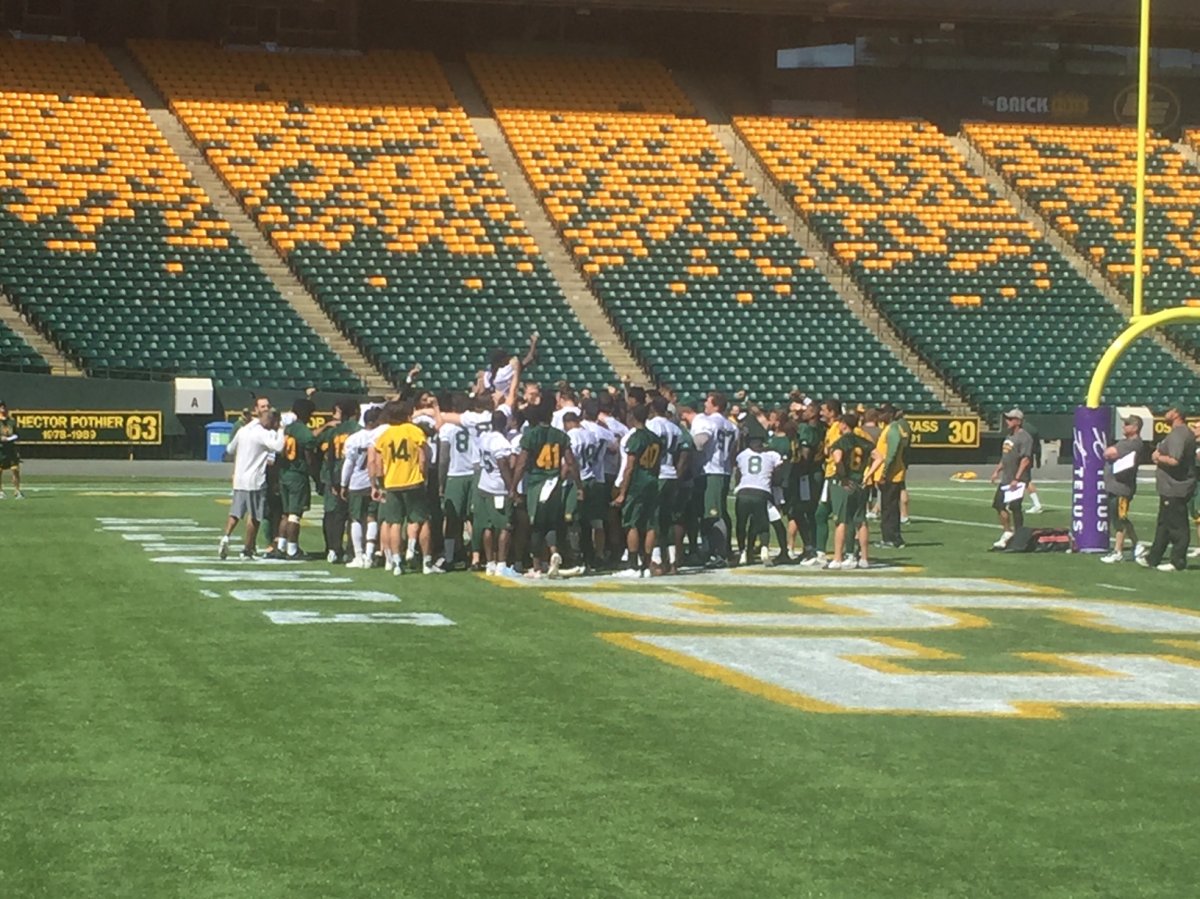 Edmonton Eskimos Training Camp: Roughriders to provide first real test - image