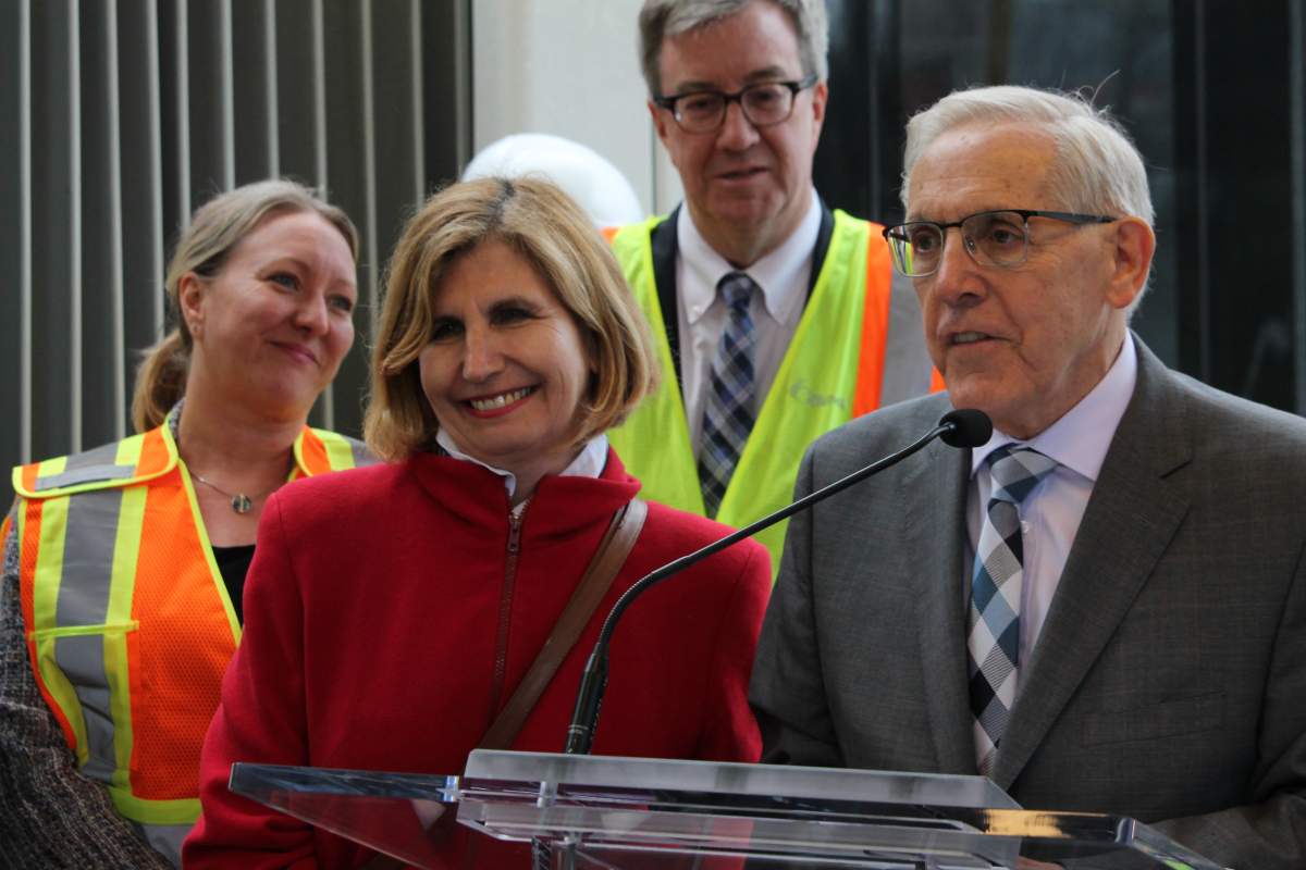 MPP Nathalie Des Rosiers (front left) is set to resign her seat.