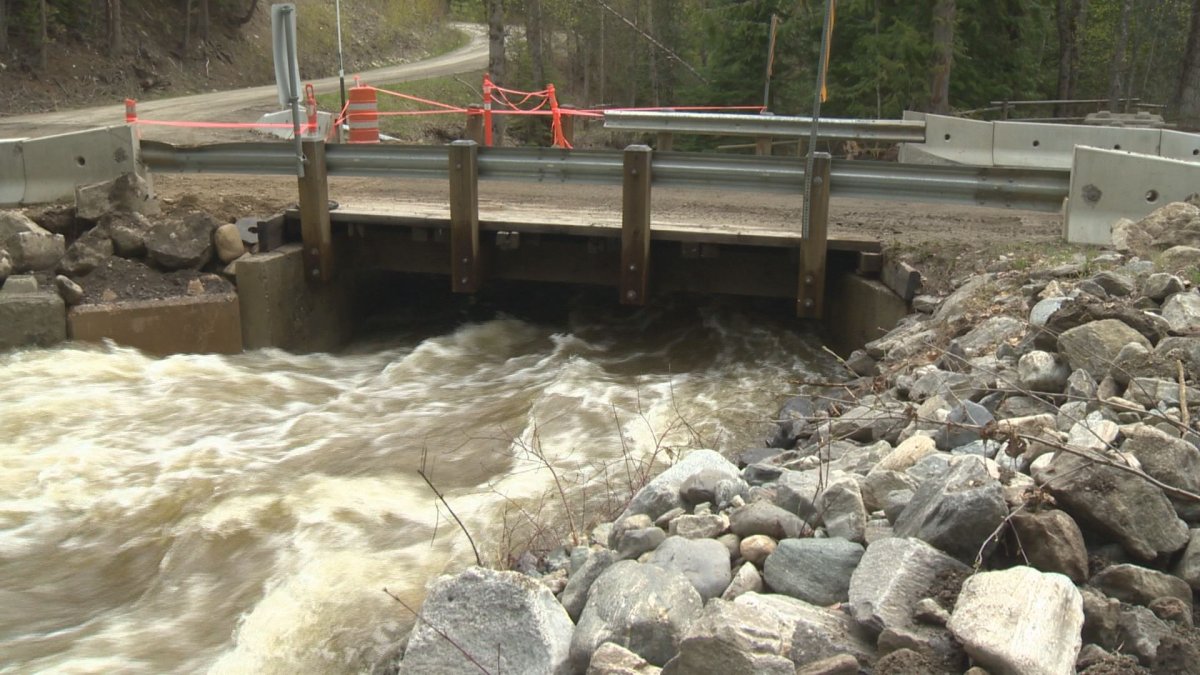 The bridge over Darley Creek in Joe Rich is safe to use. 