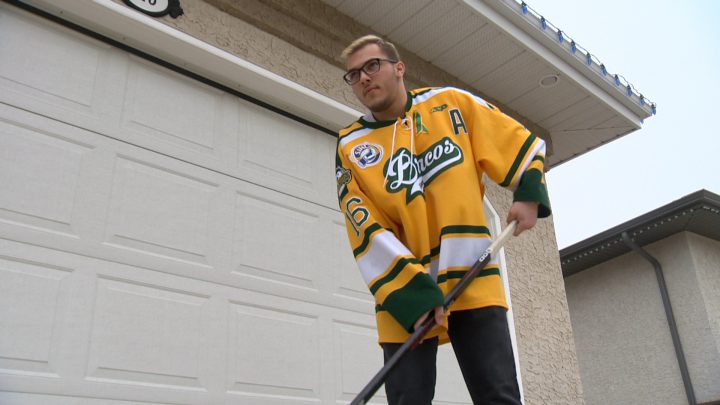 Humboldt Broncos bus crash Kaleb Dahlgren said his memoir 'Crossroads' is a story of tragedy and resilience.