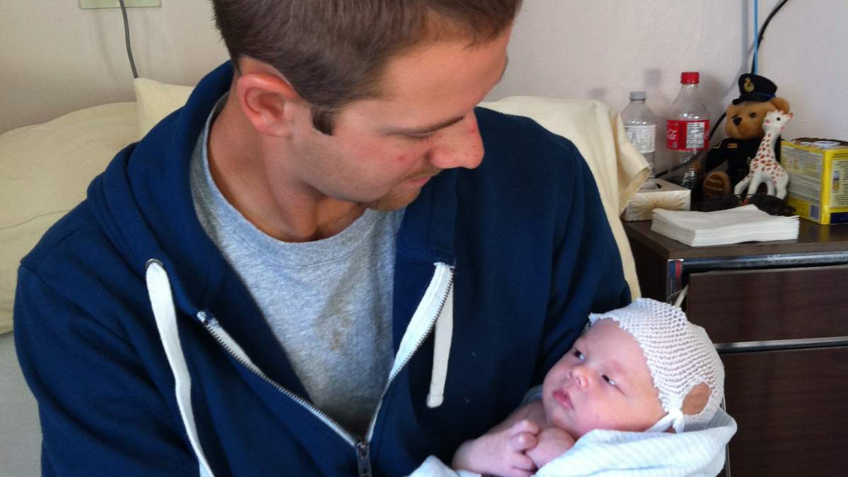 Dave and Mallory welcomed their son Keenan Holmes into the world in August 2012.