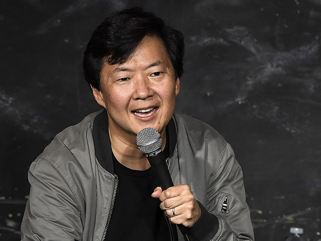 Ken Jeong performs during his appearance at The Ice House Comedy Club on February 6, 2018 in Pasadena, Calif.