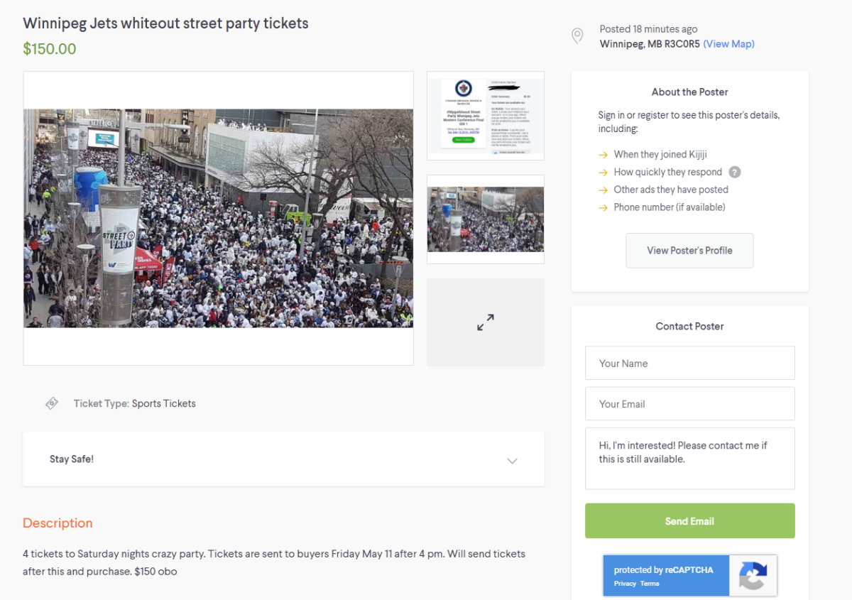 Free Tickets For Both Whiteout Street Parties Gone Pop Up Online For Sale Winnipeg Globalnews Ca