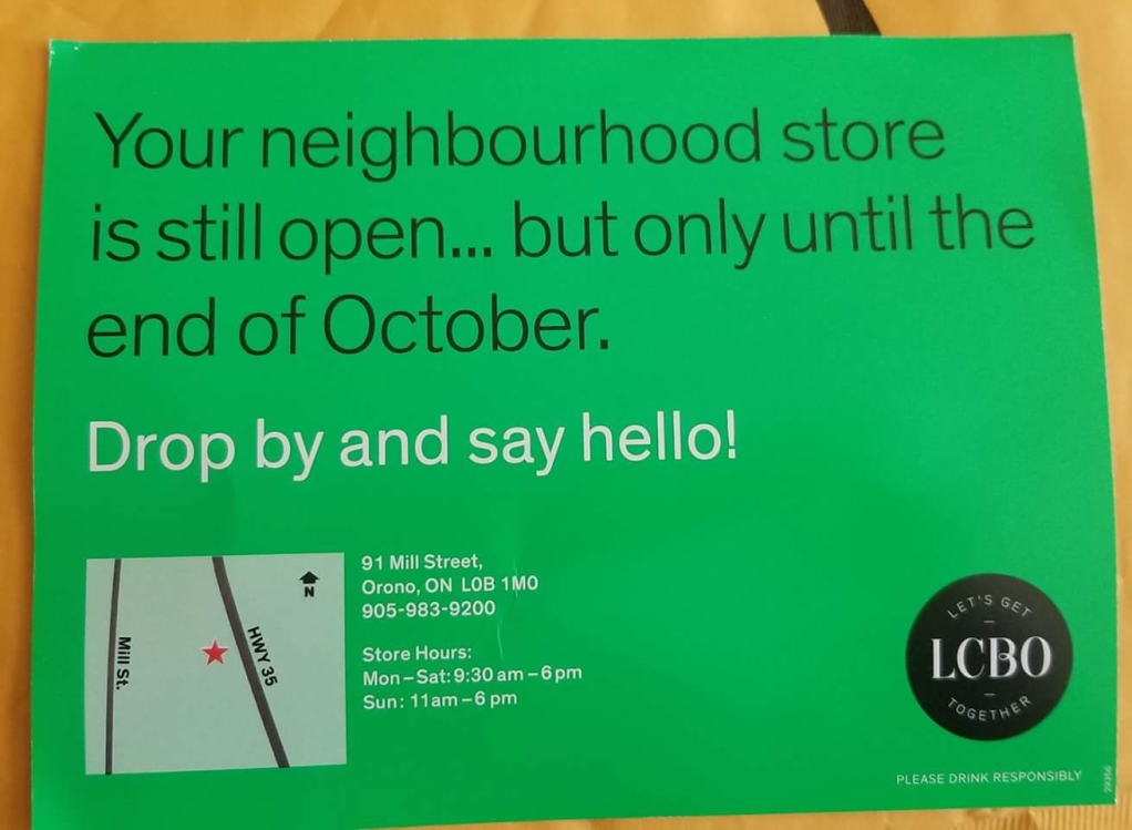‘The people of Orono were lied to’: LCBO to close its doors again - image