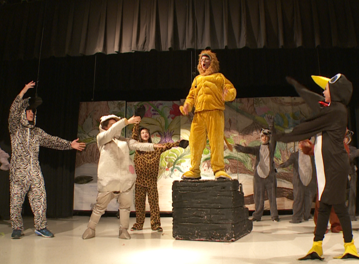 Students at St. Bridget Catholic School take the popular movie "Madagascar" to the stage until May 4. 