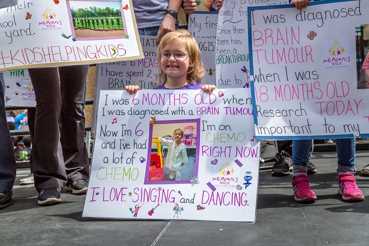FILE - Thousands came out for Meagan's Walk in support of pediatric brain tumour research.