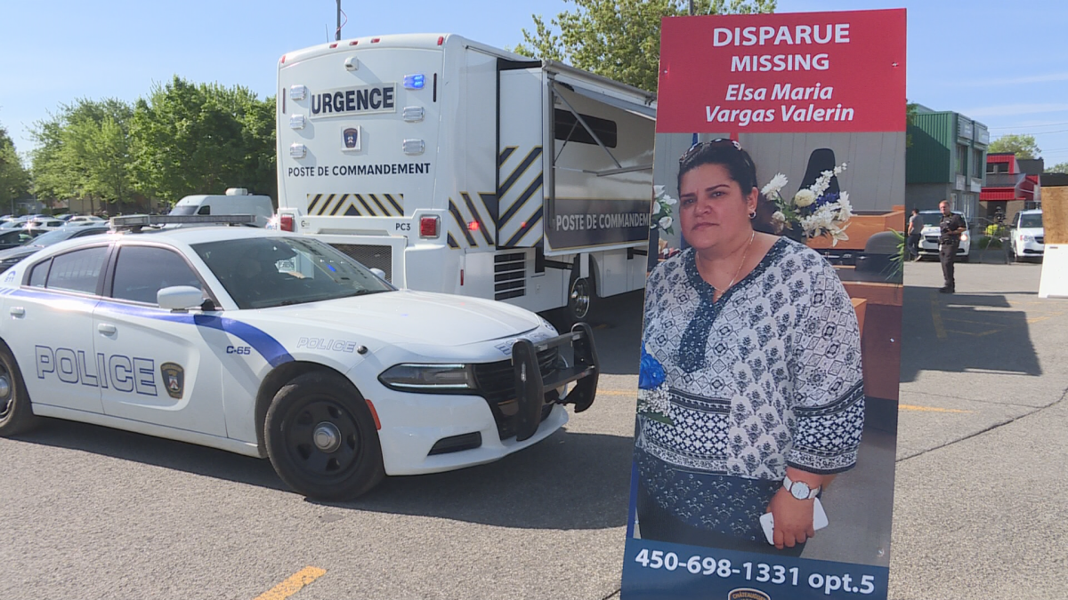 Police set up a command post Wednesday to get information about missing woman, Elsa Maria Vargas Valerin.  