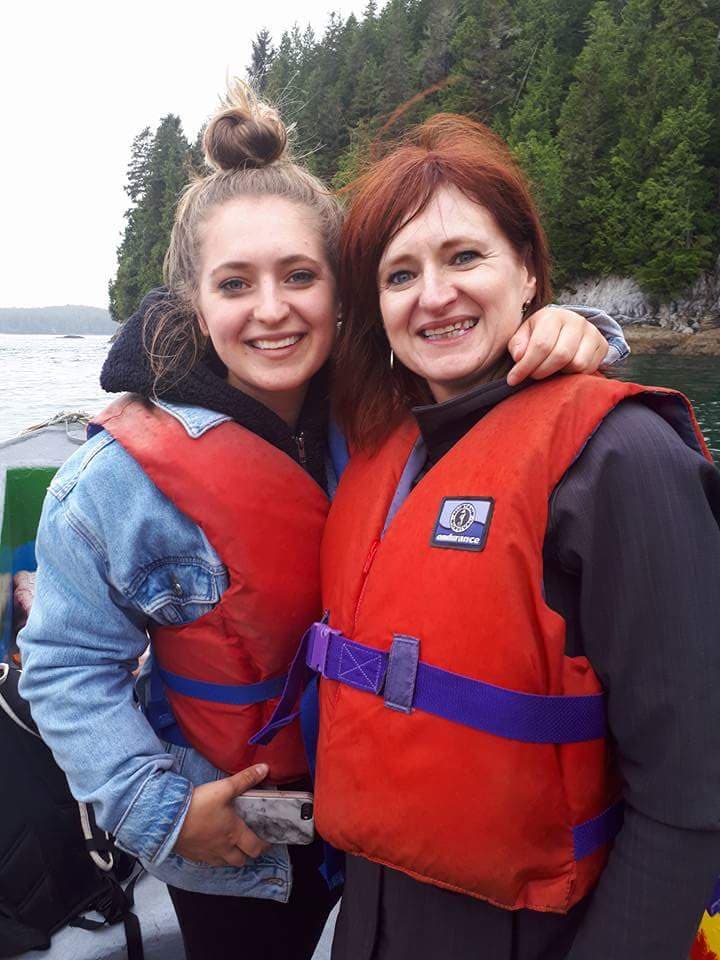 Ann Wittenberg (right) with her daughter Rachel.
