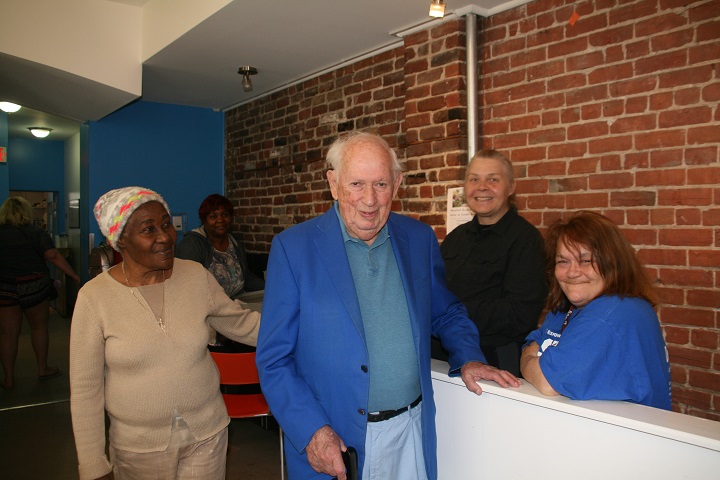 In this undated photo, Andrew Harper is seen at Chez Doris. Harper has donated $1 million to the women's shelter. Sunday, May 6, 2018.