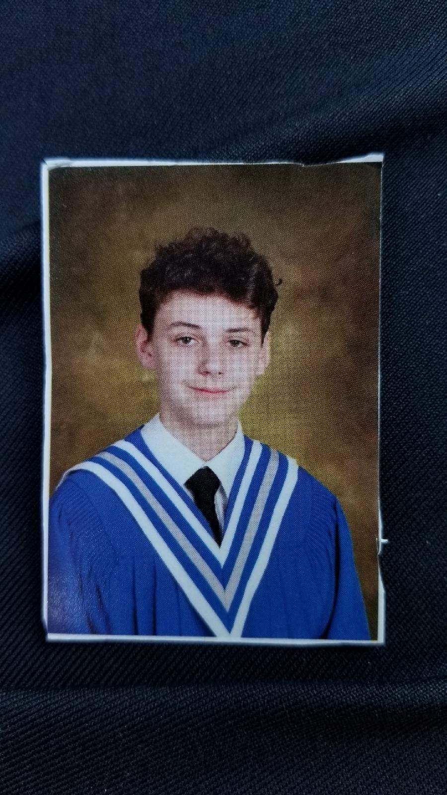 Police are searching for 14-year-old Nolan Franczyk (above), who has been missing from the Bradford area since Thursday morning.