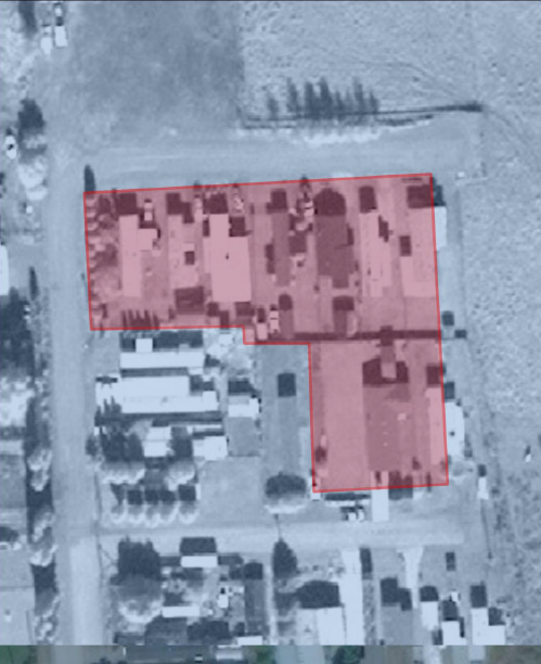 Properties under evacuation order: