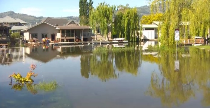 Lake Levels Plateau In Osoyoos But Could Surpass Record Highs This Week Globalnews Ca