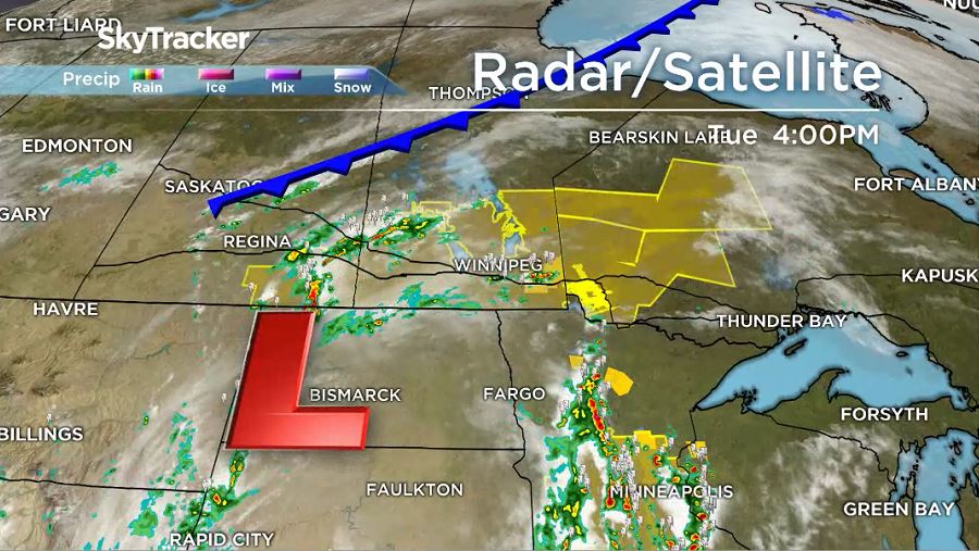 Thunderstorm Warnings Issued For Parts Of Manitoba Tuesday - Winnipeg ...