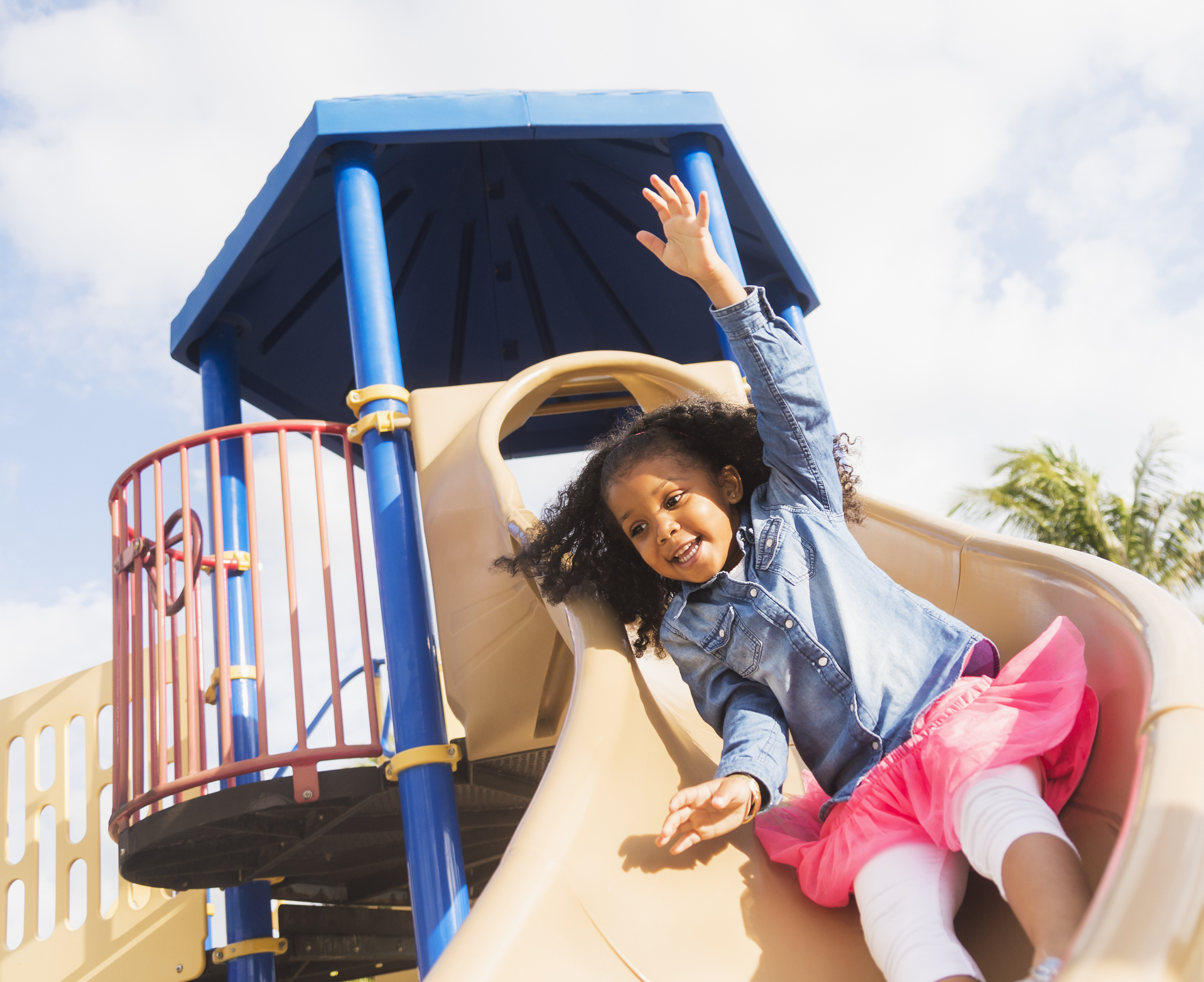 Fun outdoor playground for clearance kids