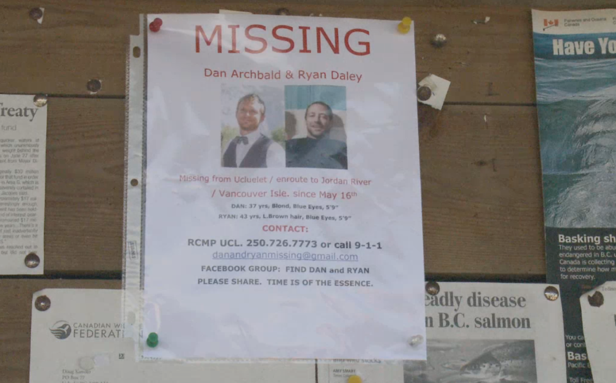 ‘You feel both hope and sadness’: Search underway for missing men last seen in Ucluelet - image