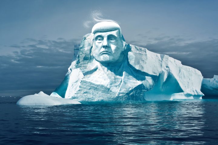 trump supporters iceberg image