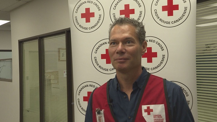 Red Cross volunteer Dale Hutchison assisted in an evacuation for the first time last week in Little Grand Rapids First Nation.