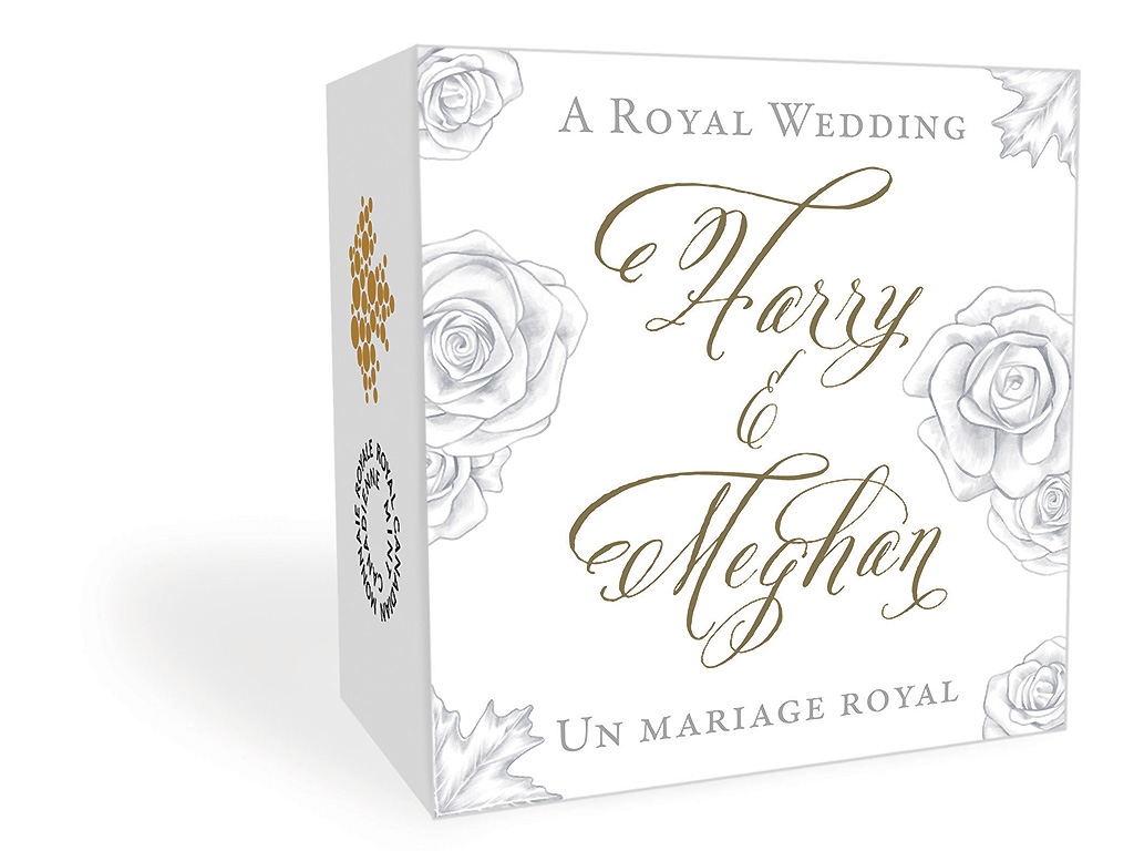 PRINCE HARRY & MEGHAN MARKLE Official Royal Wedding Photos RCM 2-Coin Set 