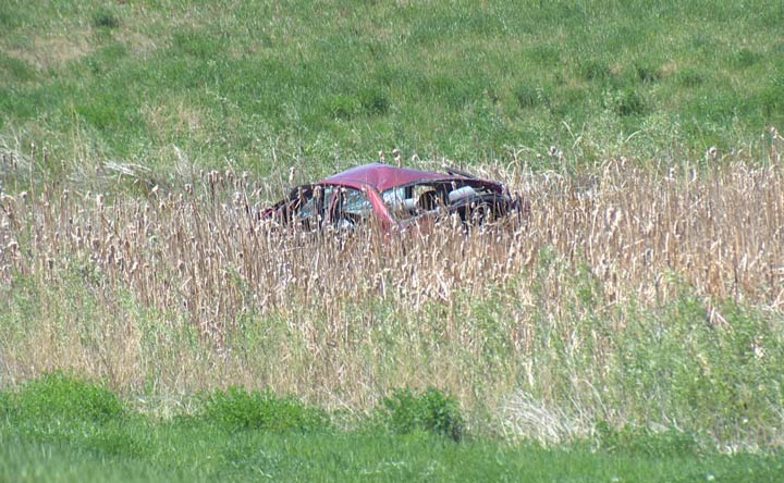 Saskatoon police say the collision happened in the 3500-block of Wanuskewin Road on Sunday.