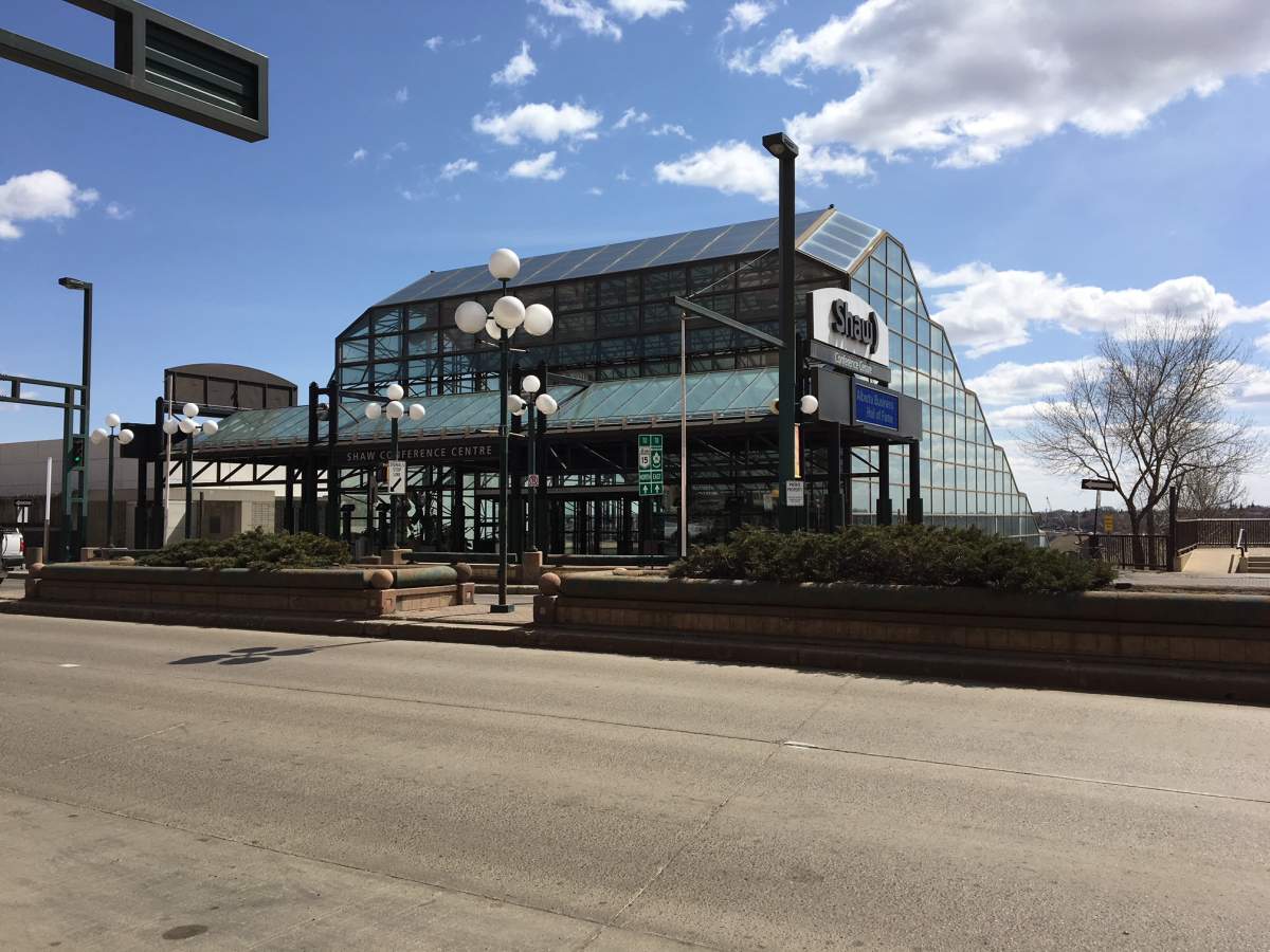 The Shaw Conference Centre as seen on May 2, 2018.