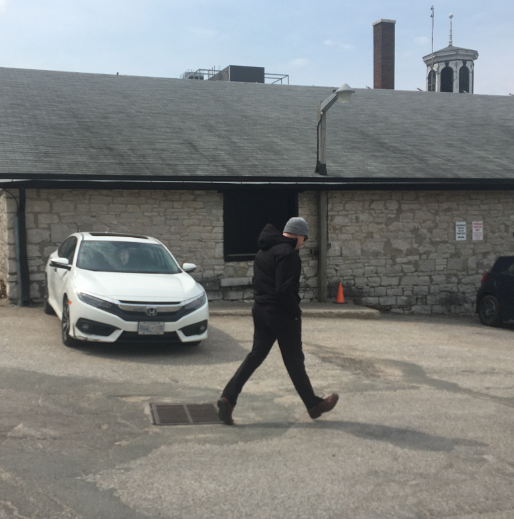 Shawn Roy (above), convicted of sexually assaulting a 20-year-old Barrie woman, leaves the courthouse following sentence hearing May 2.