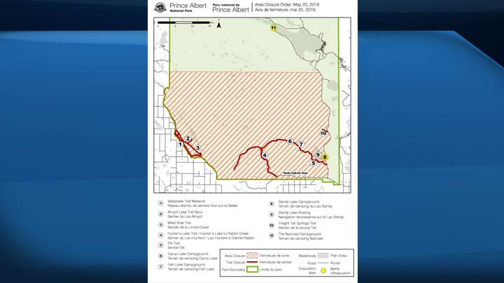 Areas closed and restricted to authorized personnel only.