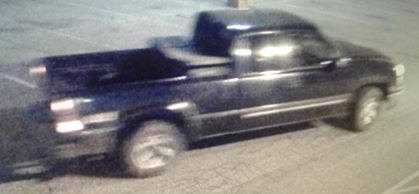 Suspect truck in gas theft, West Kelowna.