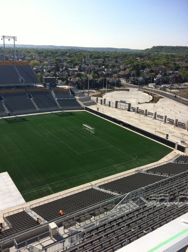 There's word of a settlement to the lawsuit involving construction of Tim Hortons Field.