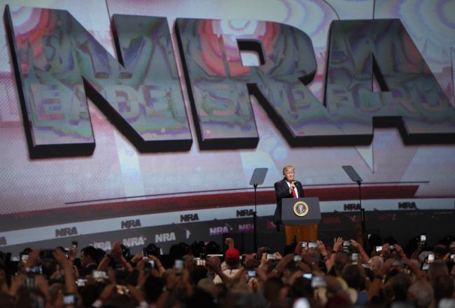 Trump to address NRA convention as gun lobby faces wave of backlash - image