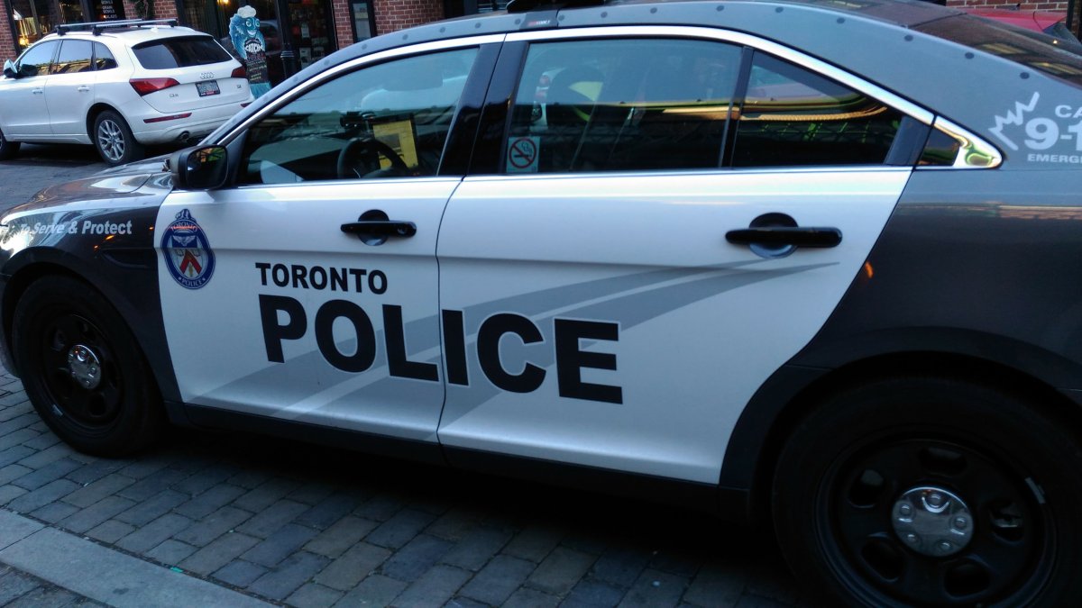 Toronto police said three 18-year-old men and a 17-year-old boy, all from Toronto, each face a dozen weapons and drug related charges.